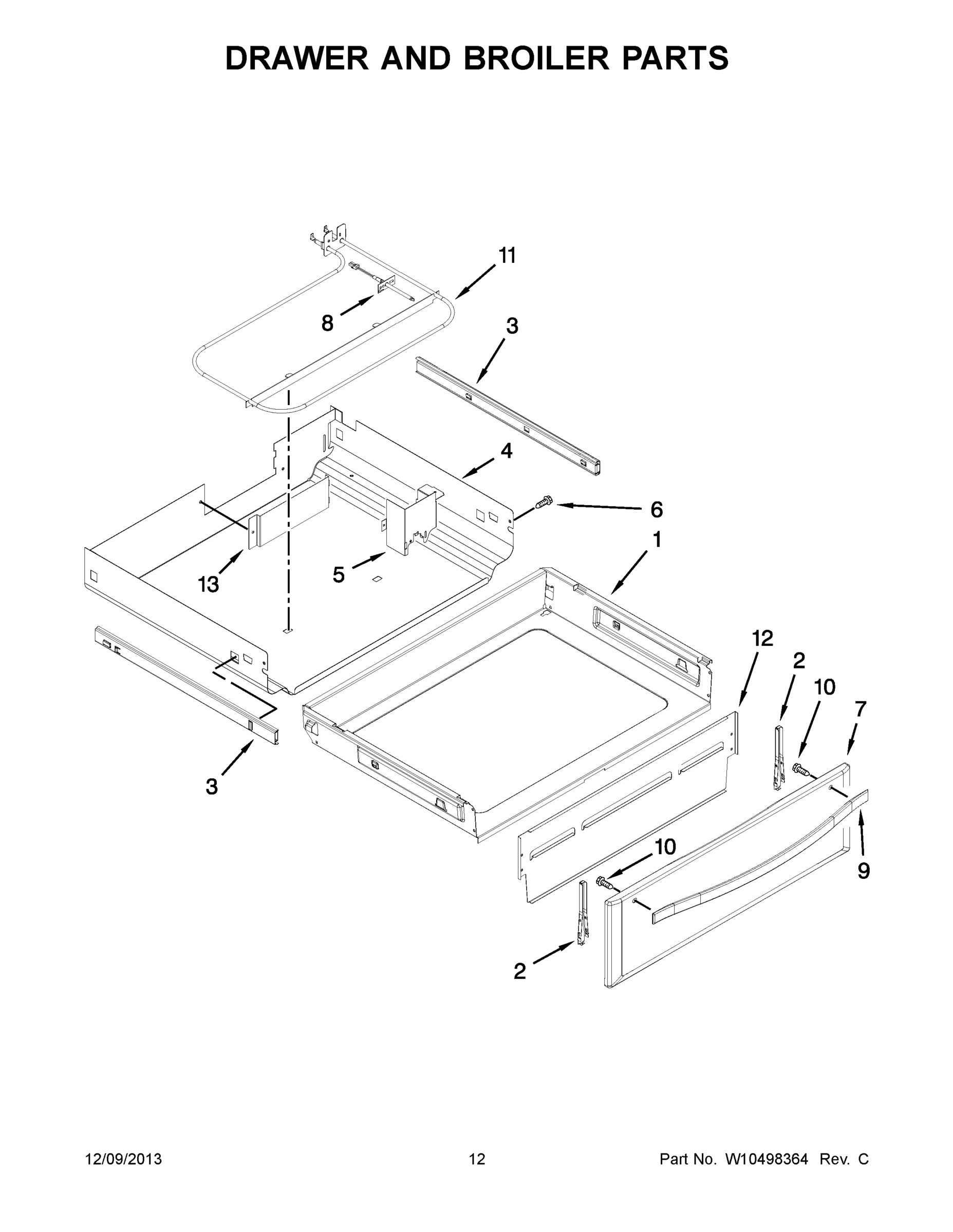 07 - DRAWER AND BROILER PARTS