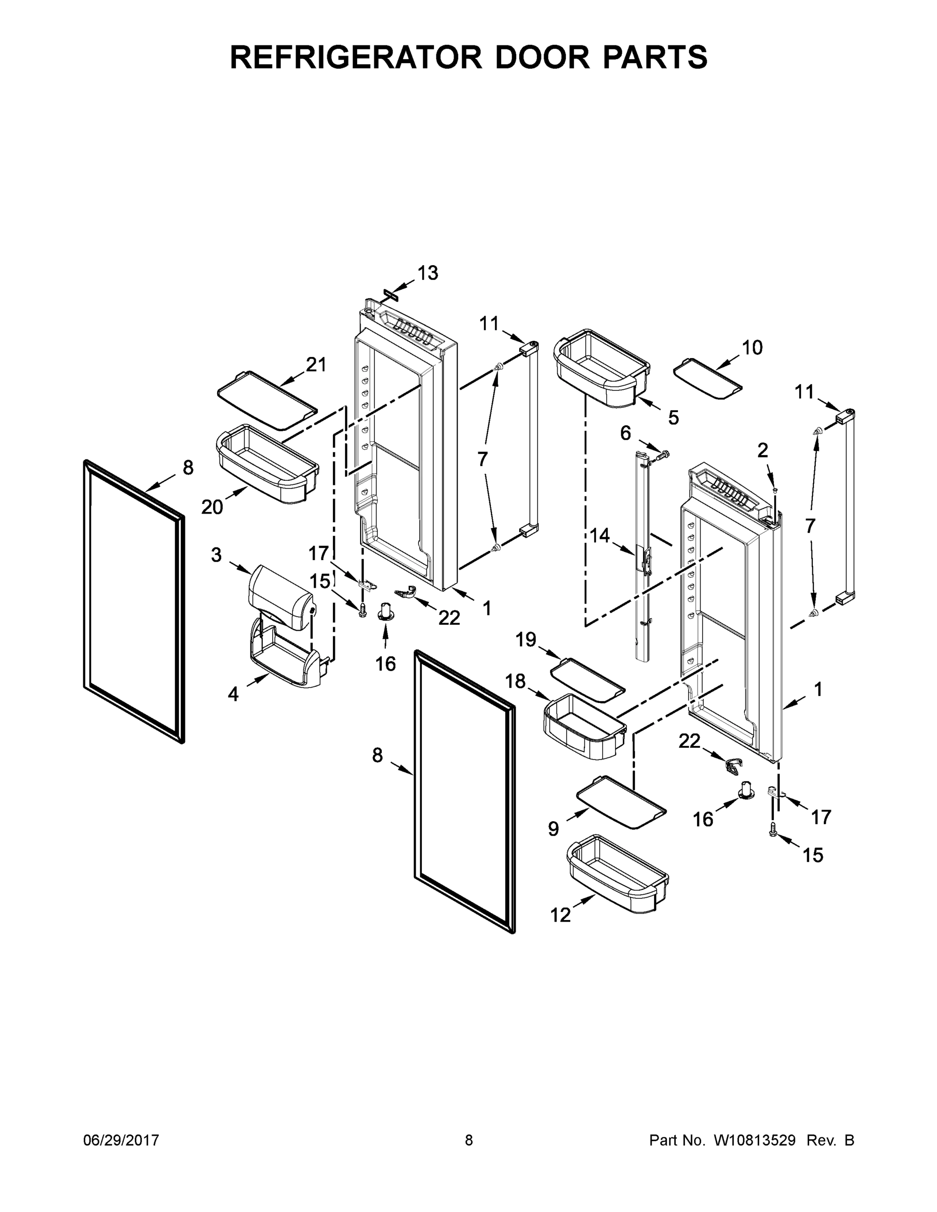 05 - REFRIGERATOR DOOR PARTS