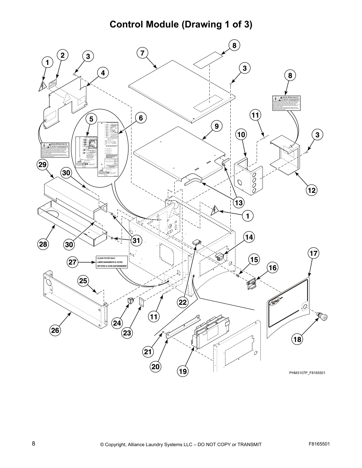 Control Module (Drawing 1 of 3)