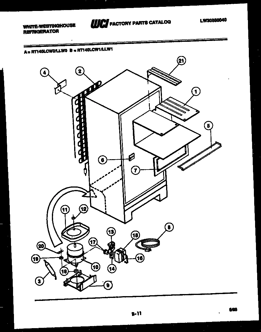 04 - SYSTEM AND AUTOMATIC DEFROST PARTS