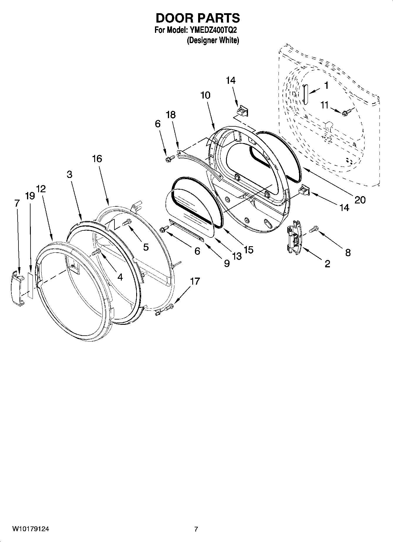 04 - DOOR PARTS, OPTIONAL PARTS (NOT INCLUDED)