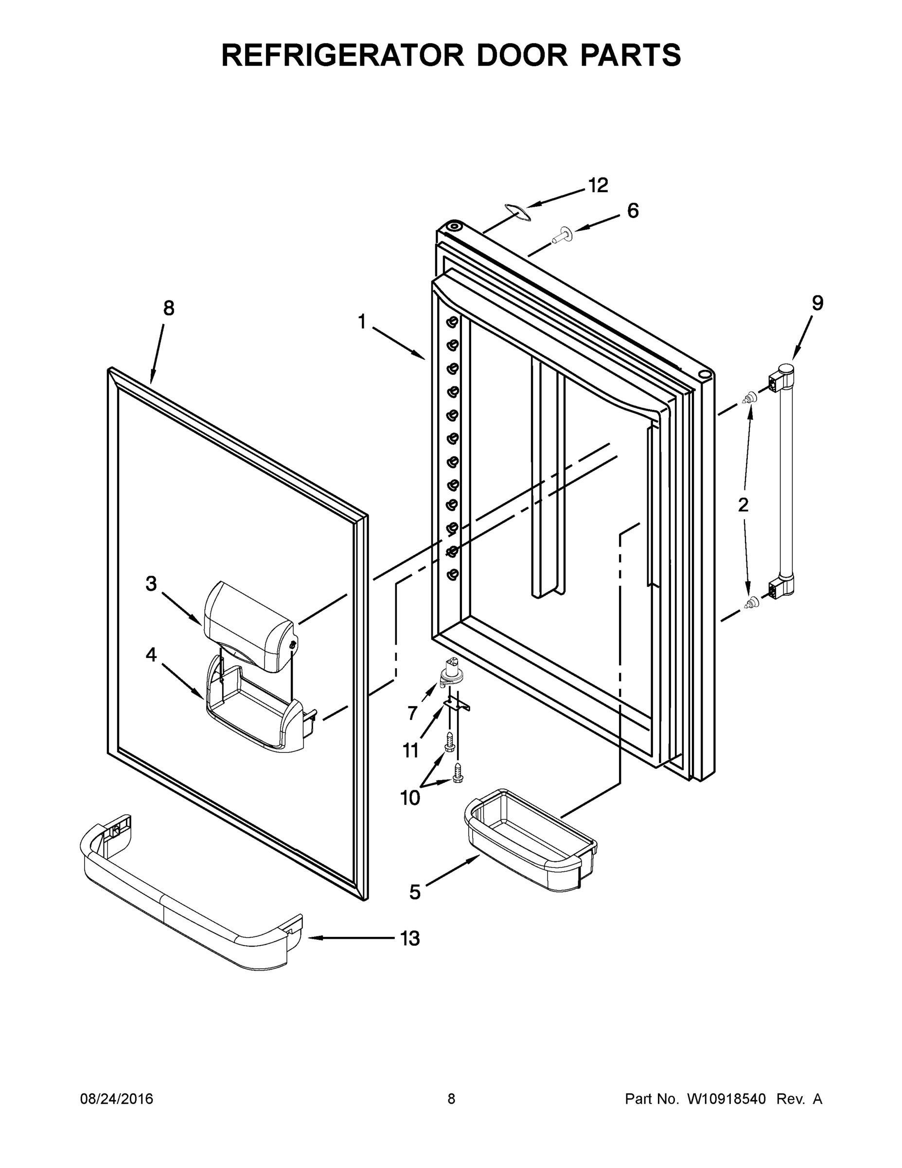 05 - REFRIGERATOR DOOR PARTS