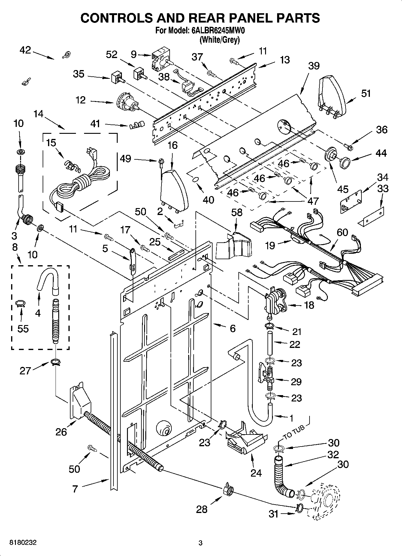 02 - CONTROLS AND REAR PANEL PARTS