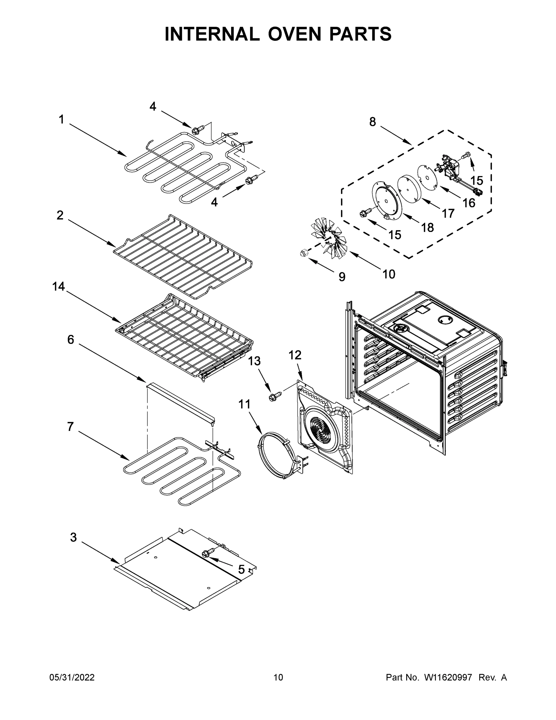 06 - INTERNAL OVEN PARTS