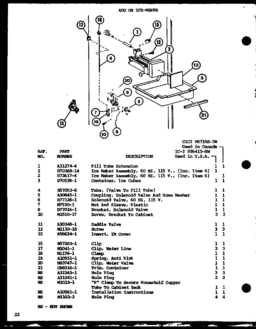 03 - ADD ON ICE-MAKER