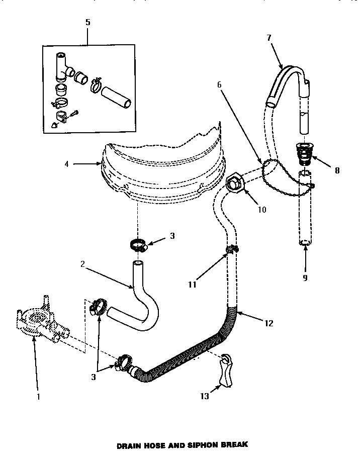 06 - DRAIN HOSE & SIPHON BREAK