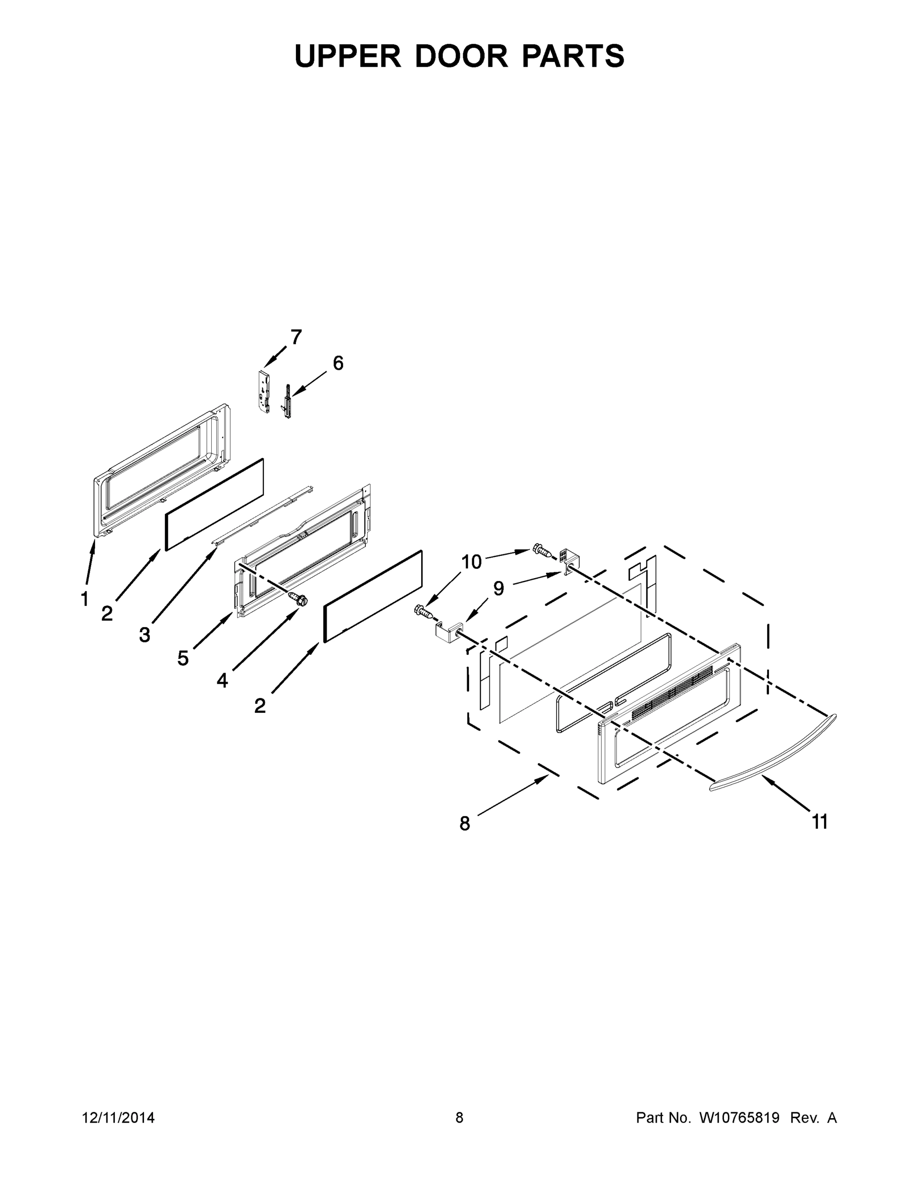 05 - UPPER DOOR PARTS
