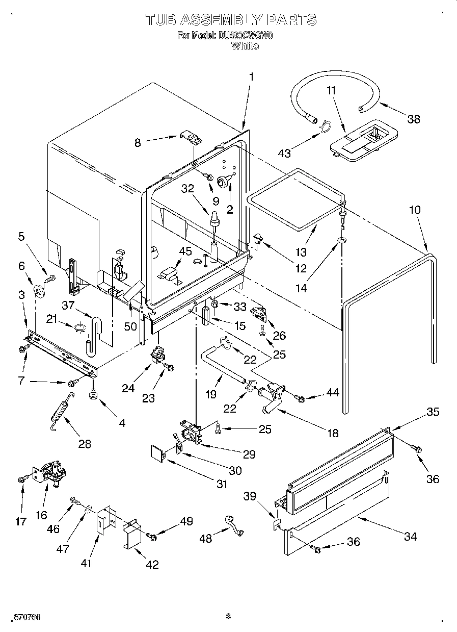 03 - TUB ASSEMBLY