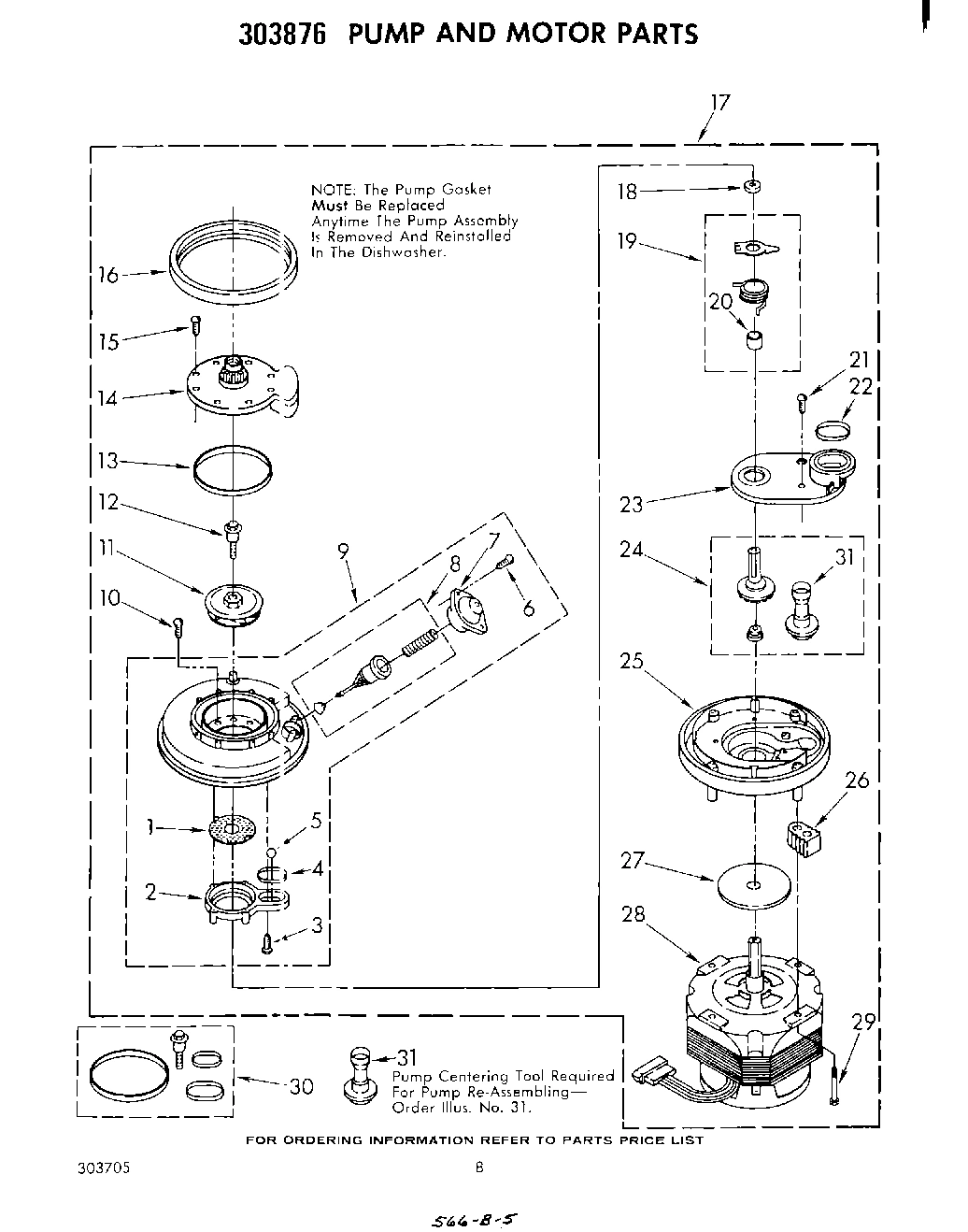 06 - 30387 PUMP AND MOTOR
