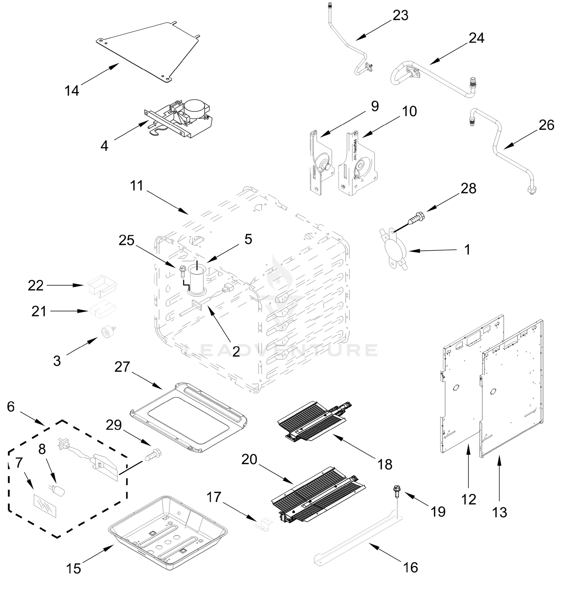 OVEN PARTS