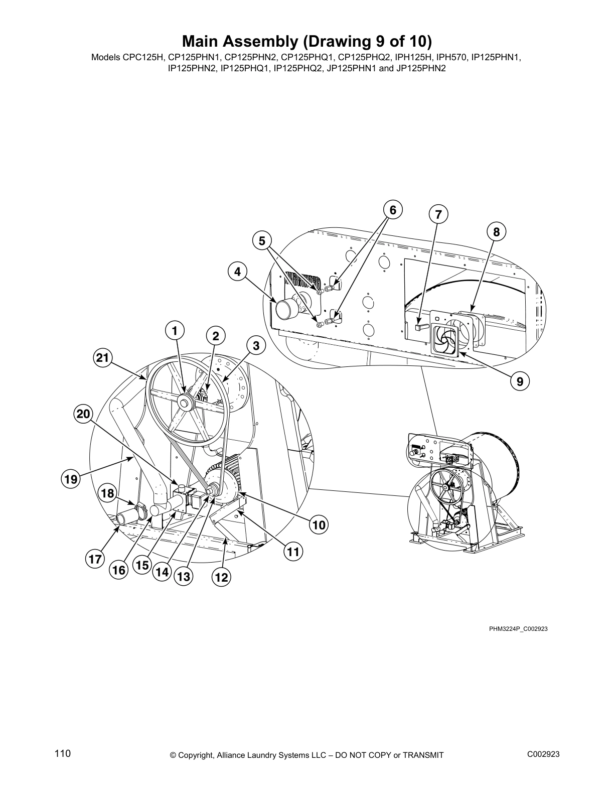 Main Assembly (Drawing 9 of 10)