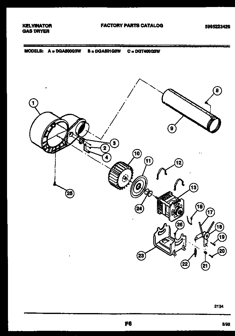 05 - MOTOR AND BLOWER PARTS