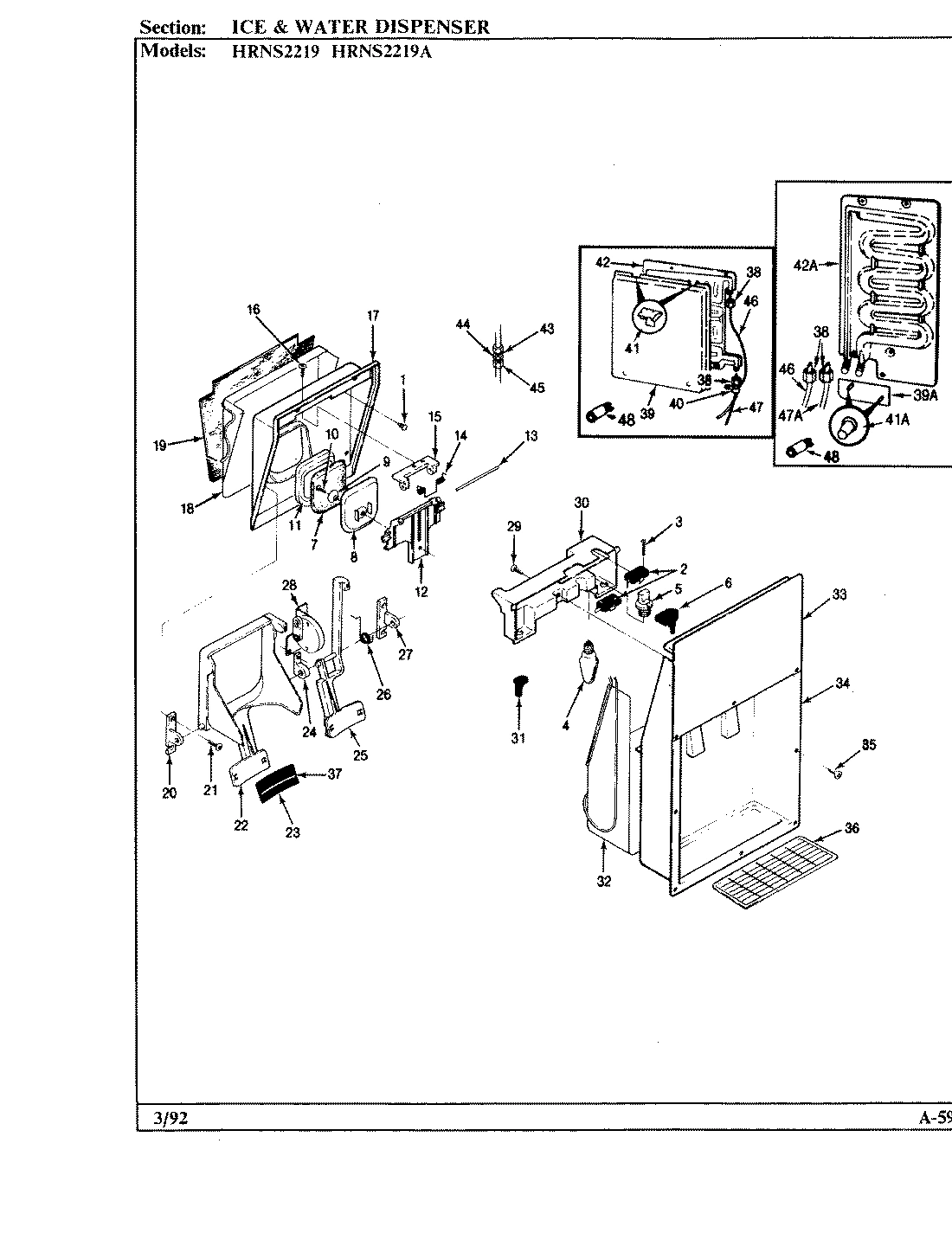 03 - ICE & WATER DISPENSER