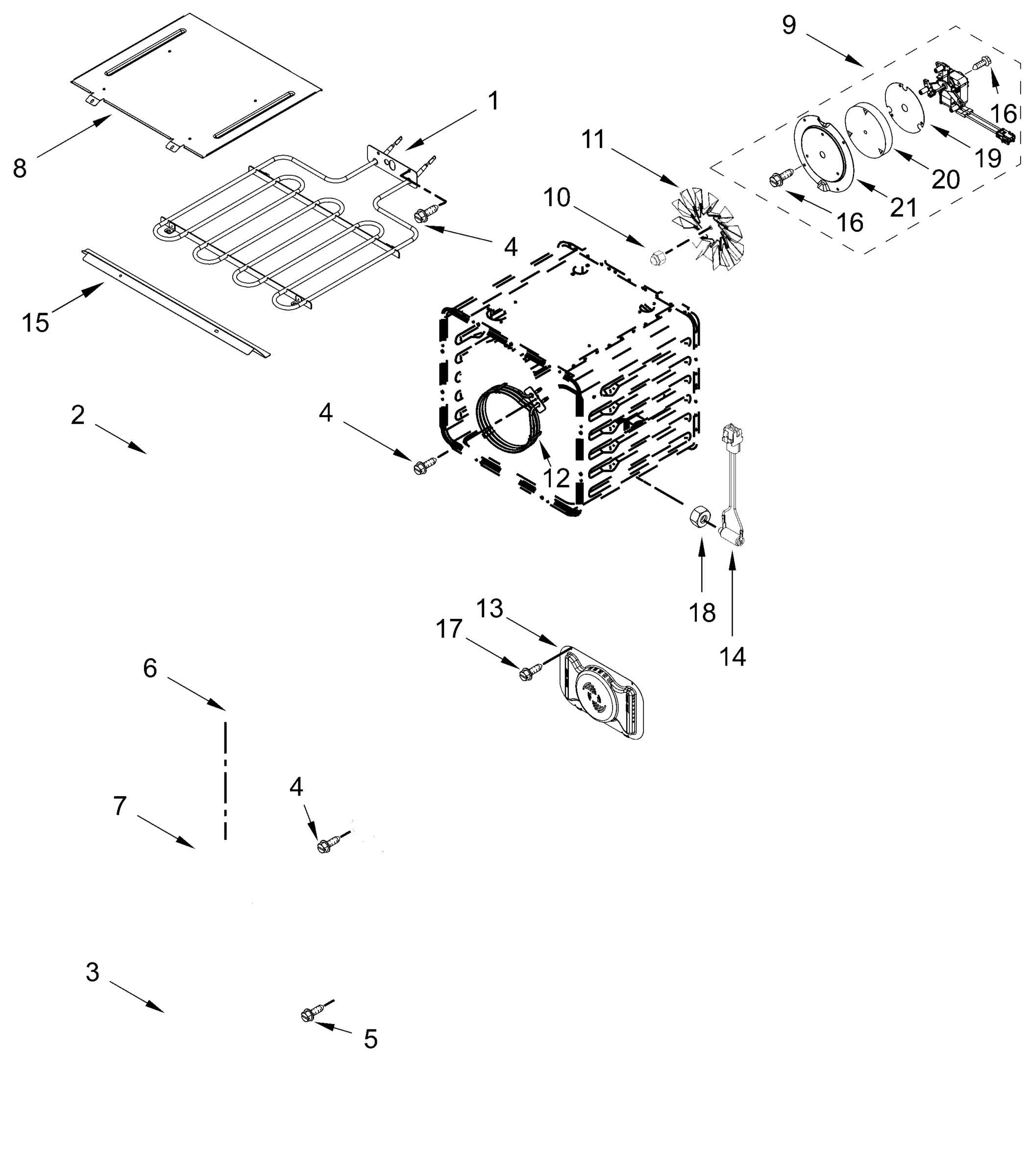 INTERNAL OVEN PARTS