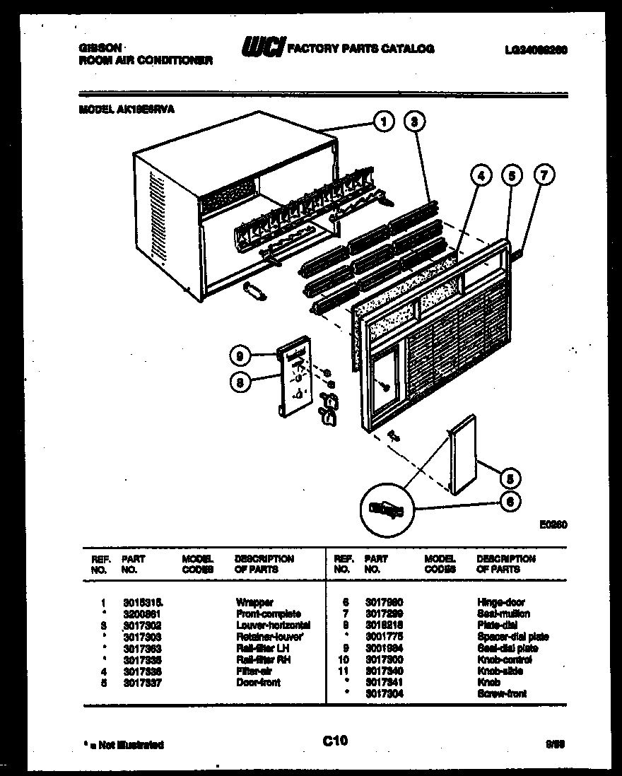 02 - CABINET PARTS