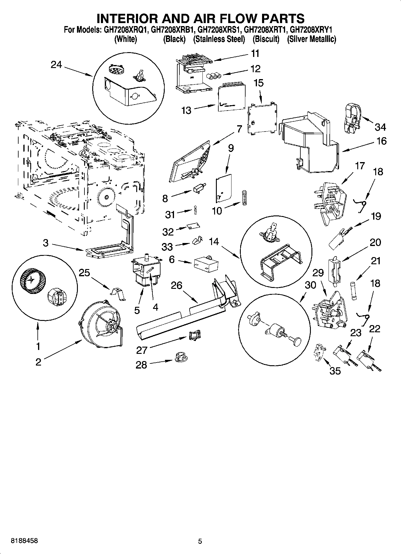 04 - INTERIOR AND AIR FLOW PARTS