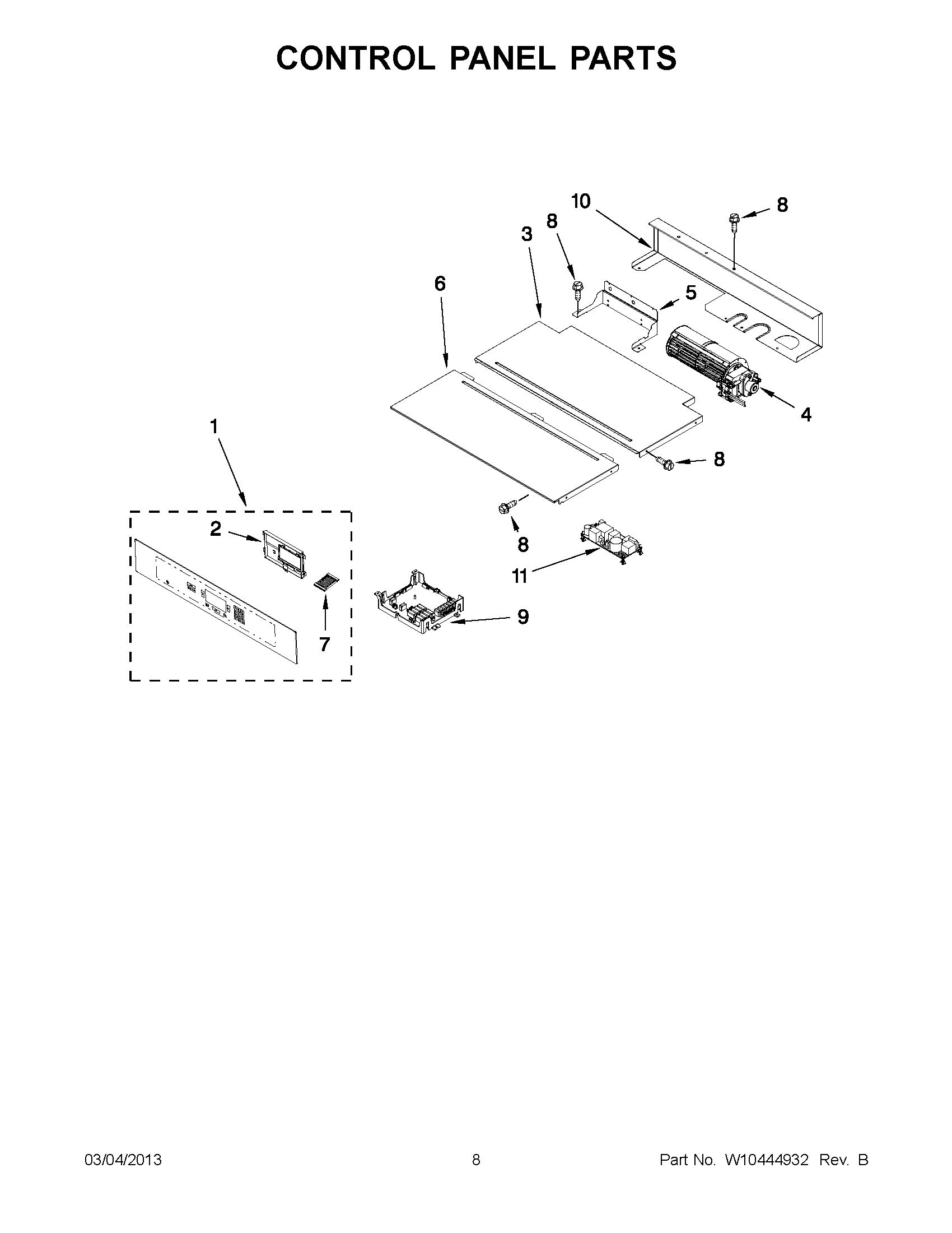 04 - CONTROL PANEL PARTS