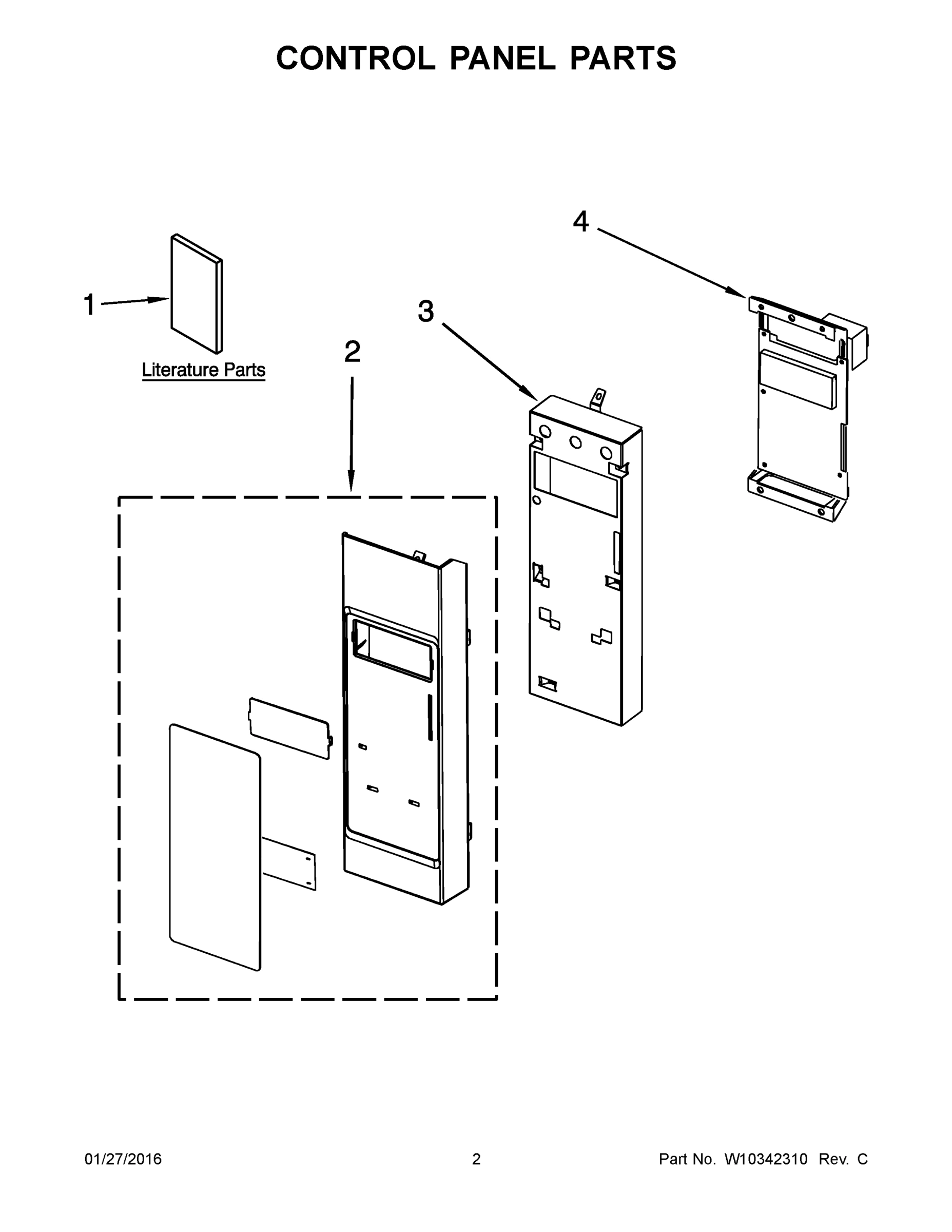 02 - CONTROL PANEL PARTS
