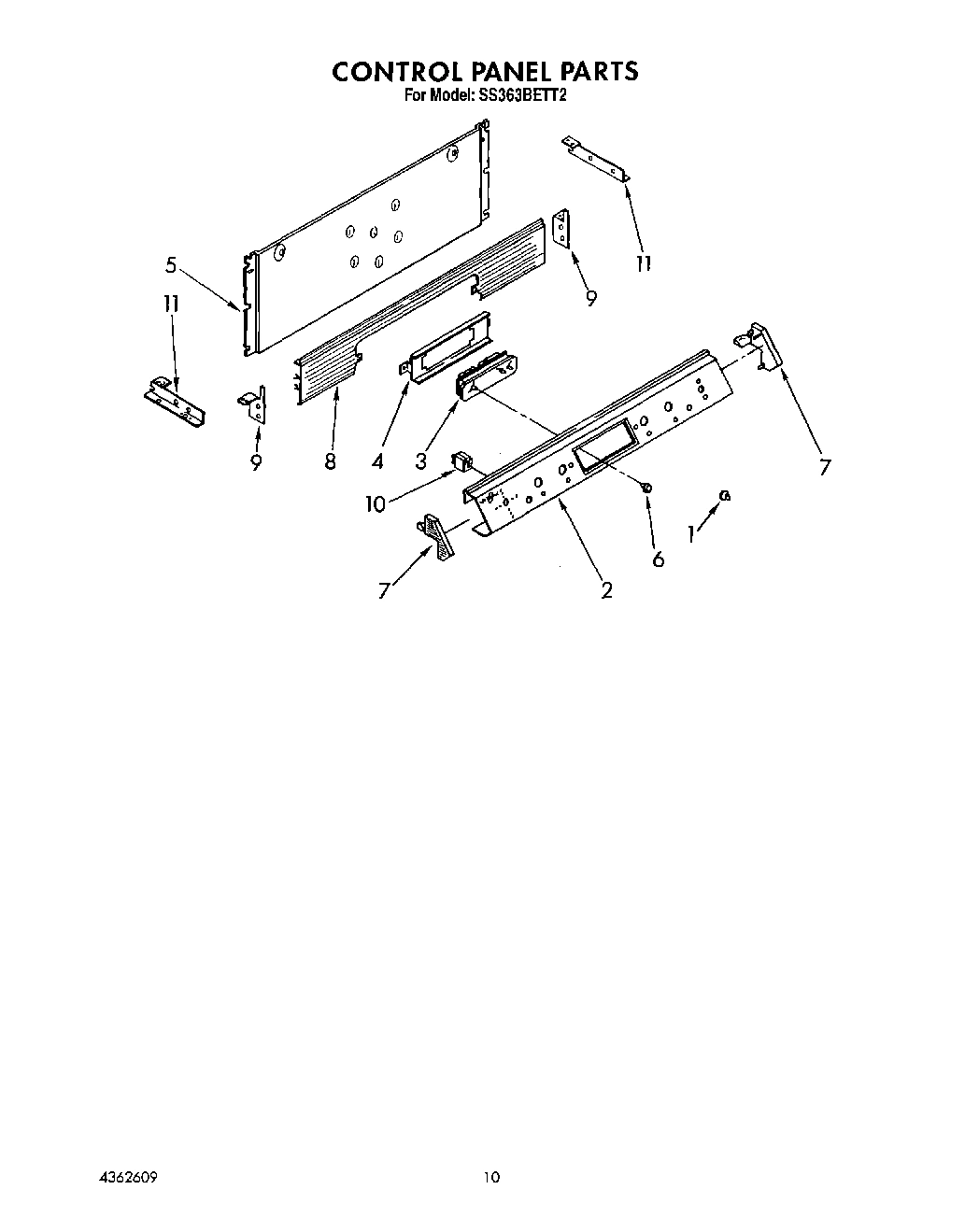 07 - CONTROL PANEL, LIT/OPTIONAL