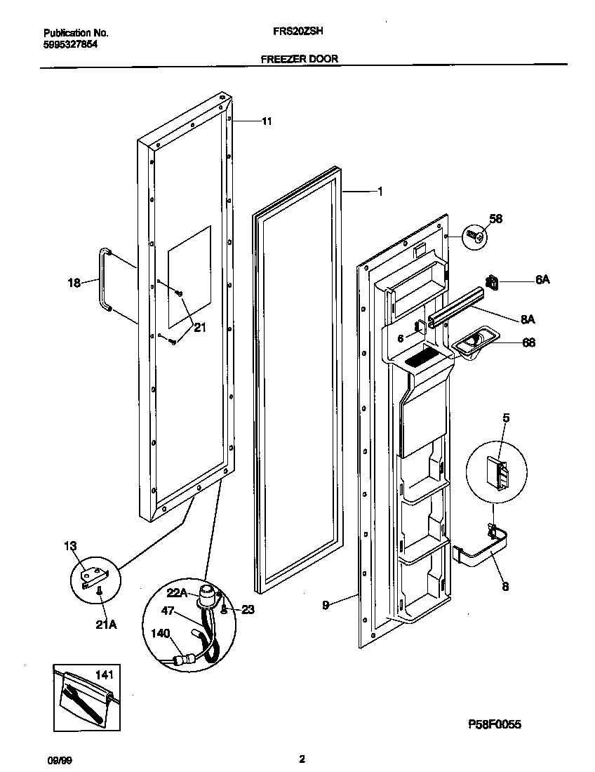 02 - FREEZER DOOR
