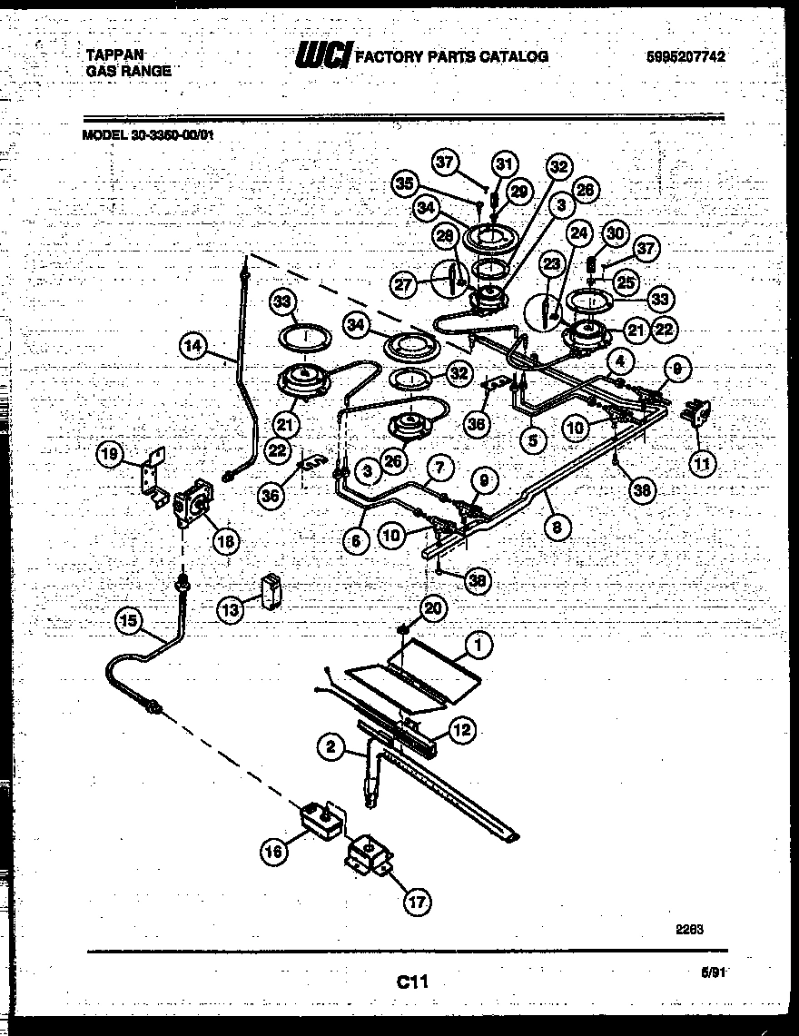 06 - BURNER, MANIFOLD AND GAS CONTROL