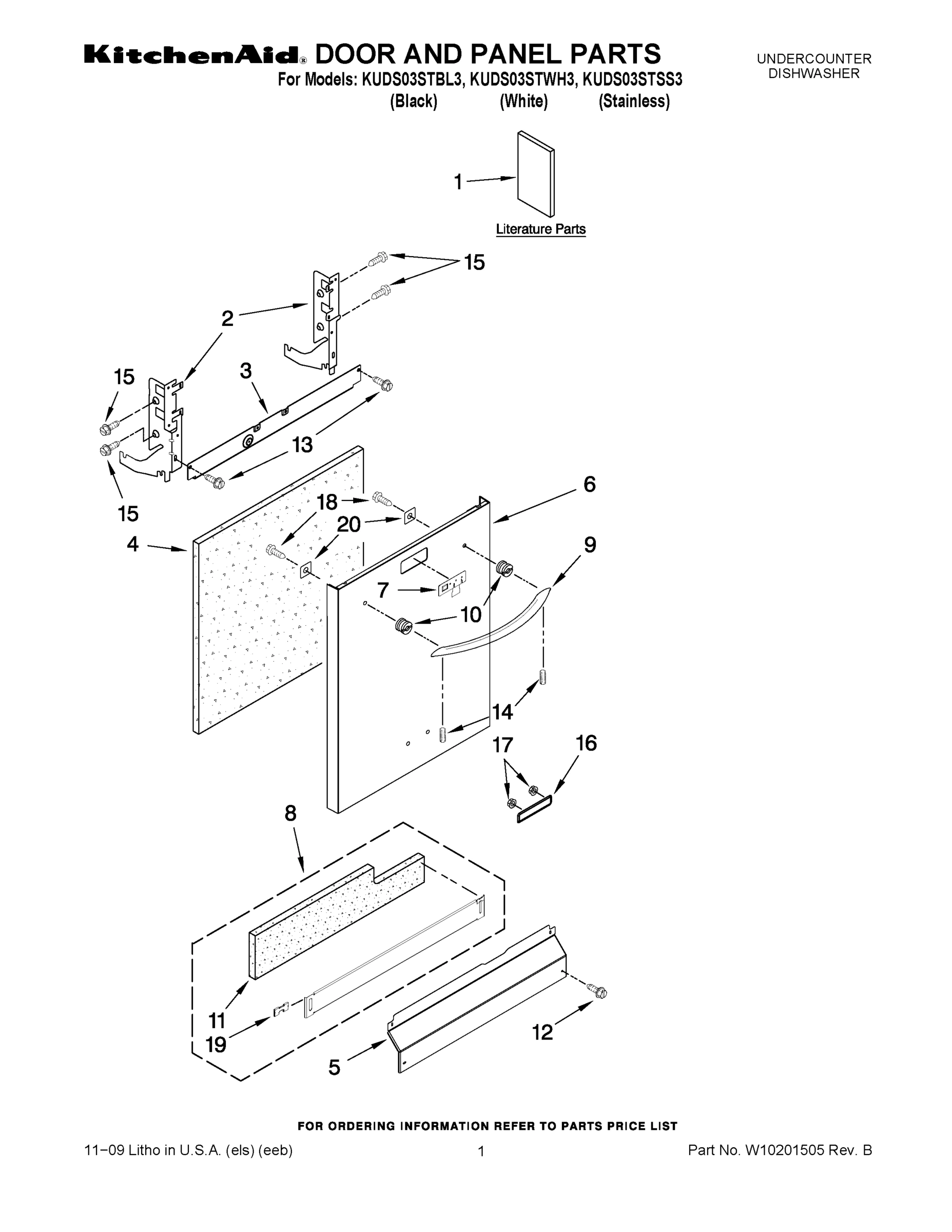 01 - DOOR AND PANEL PARTS