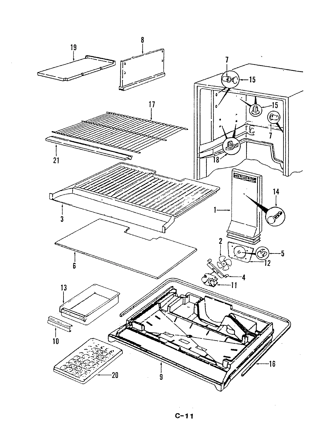 01 - FREEZER COMPARTMENT