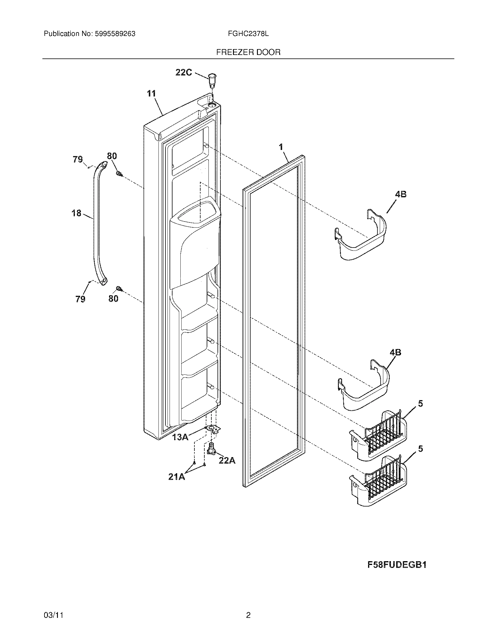 03 - FREEZER DOOR
