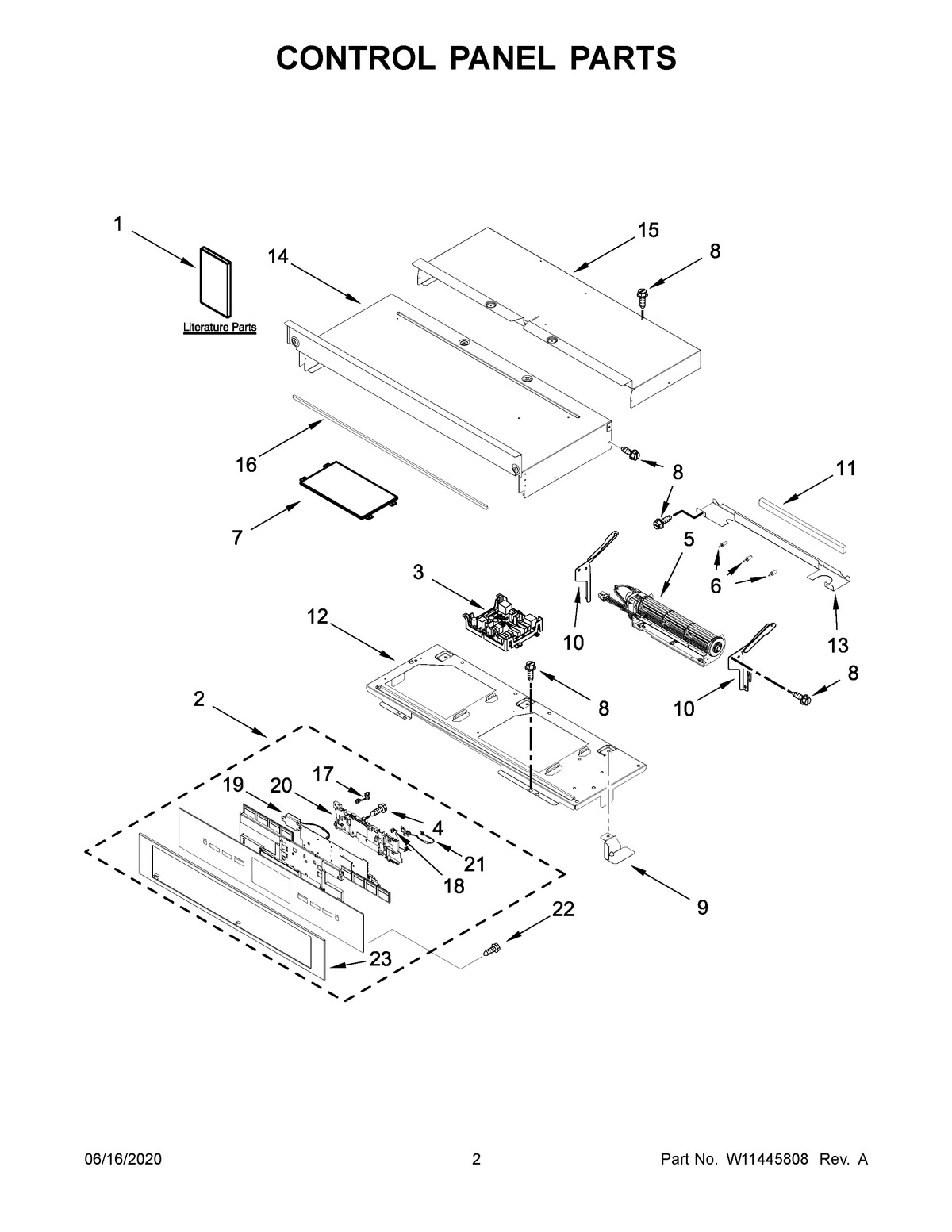 02 - CONTROL PANEL PARTS