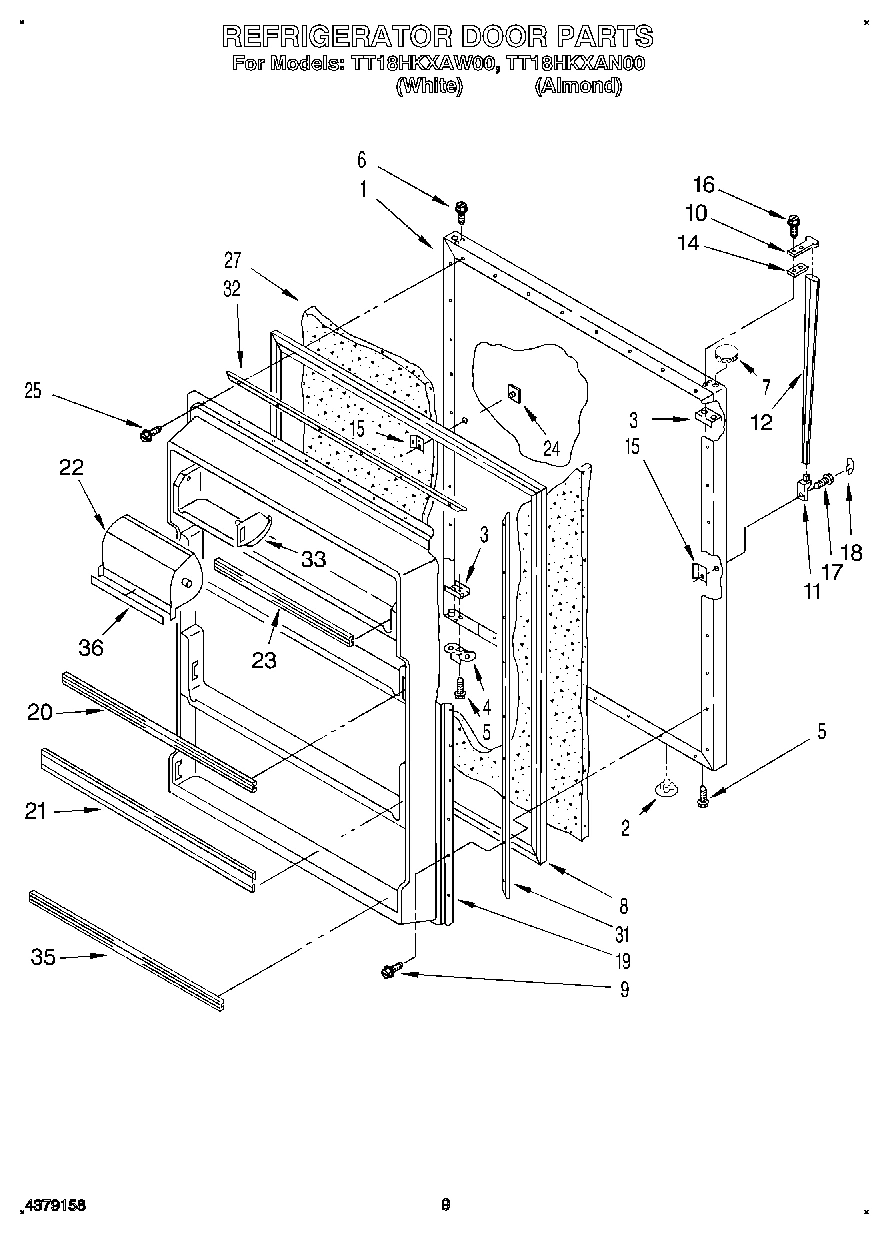 07 - REFRIGERATOR DOOR, LIT/OPTIONAL