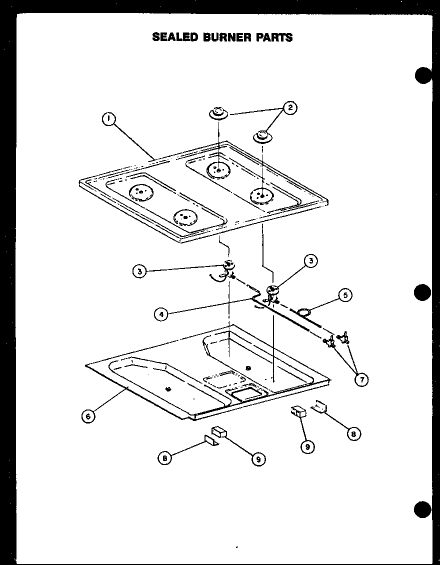07 - SEALED BURNER PARTS