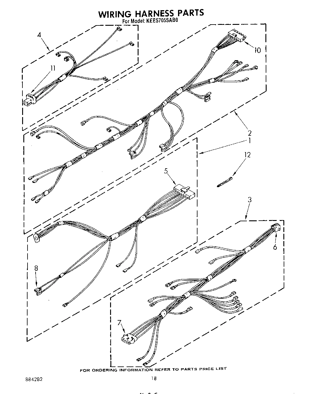 10 - WIRING HARNESS , LITERATURE AND OPTIONAL