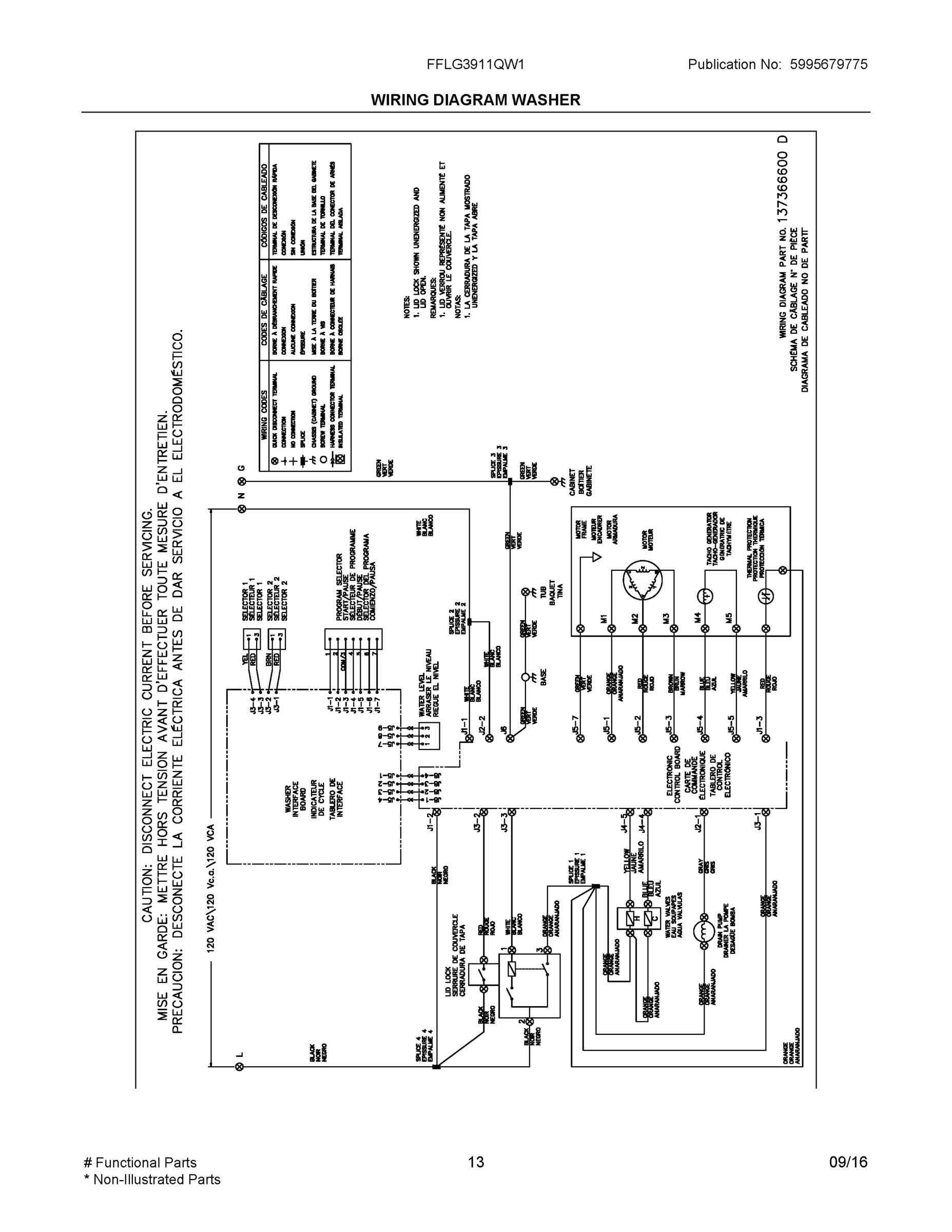 08 - WIRING DIAGRAM WASHER