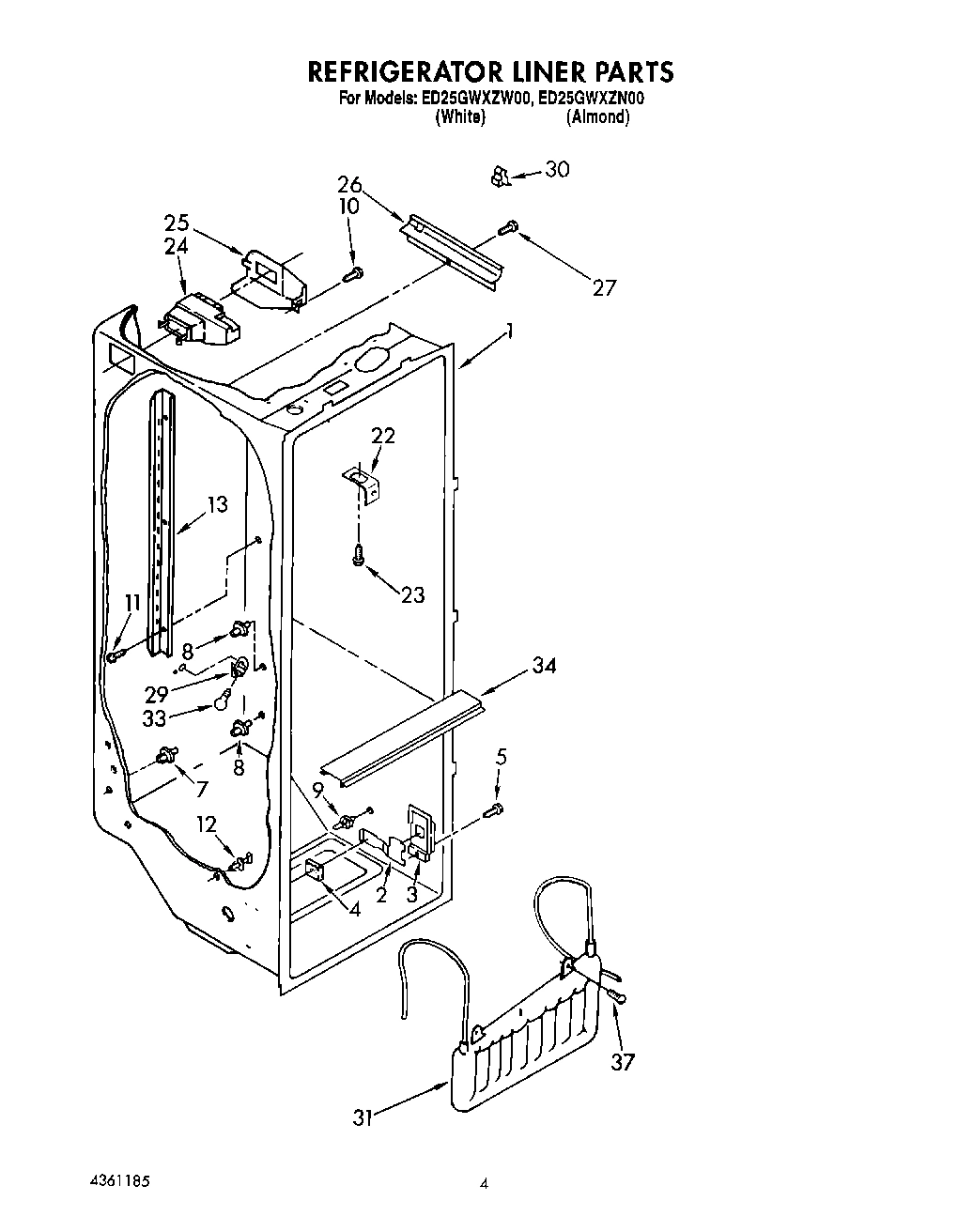 03 - REFRIGERATOR LINER