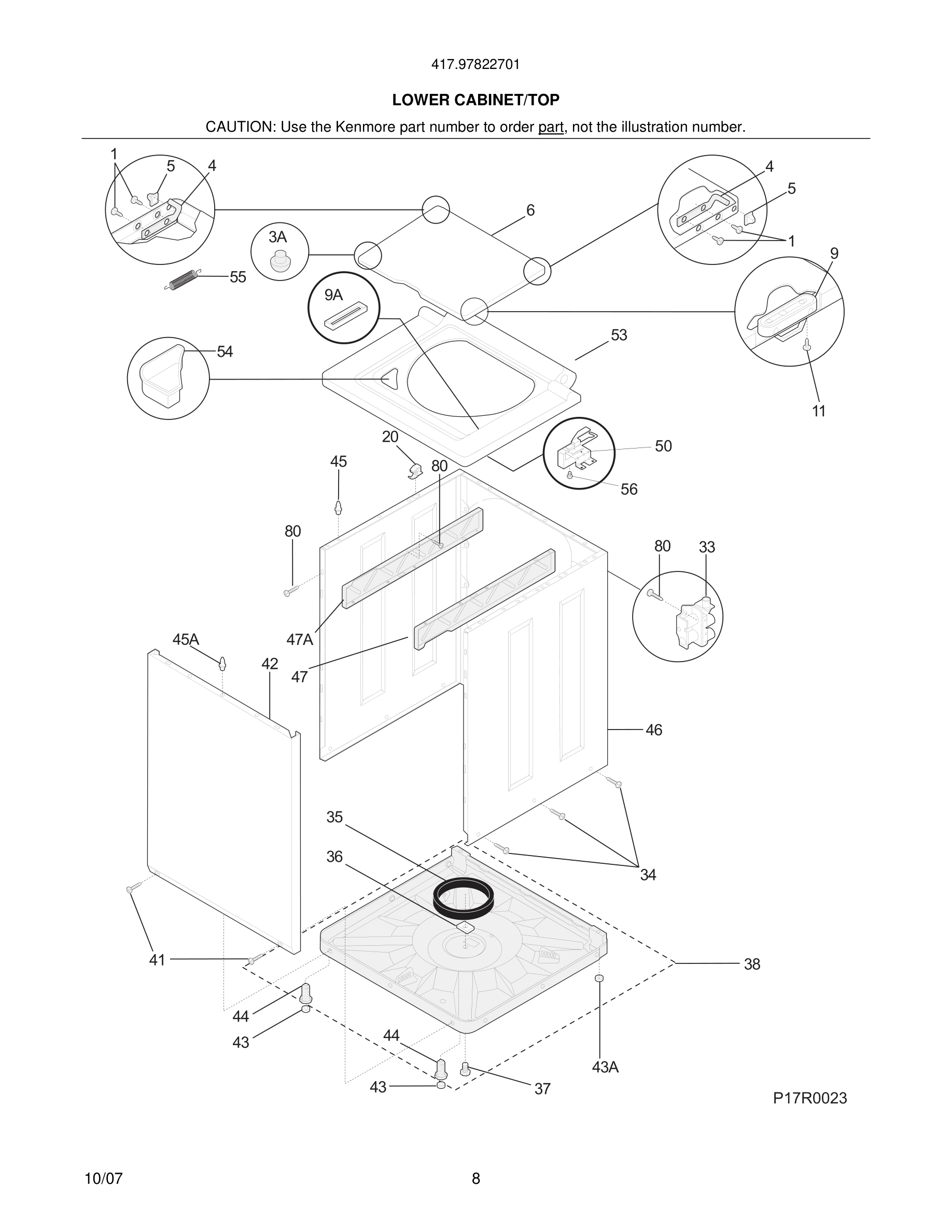 09 - LOWER CABINET/TOP
