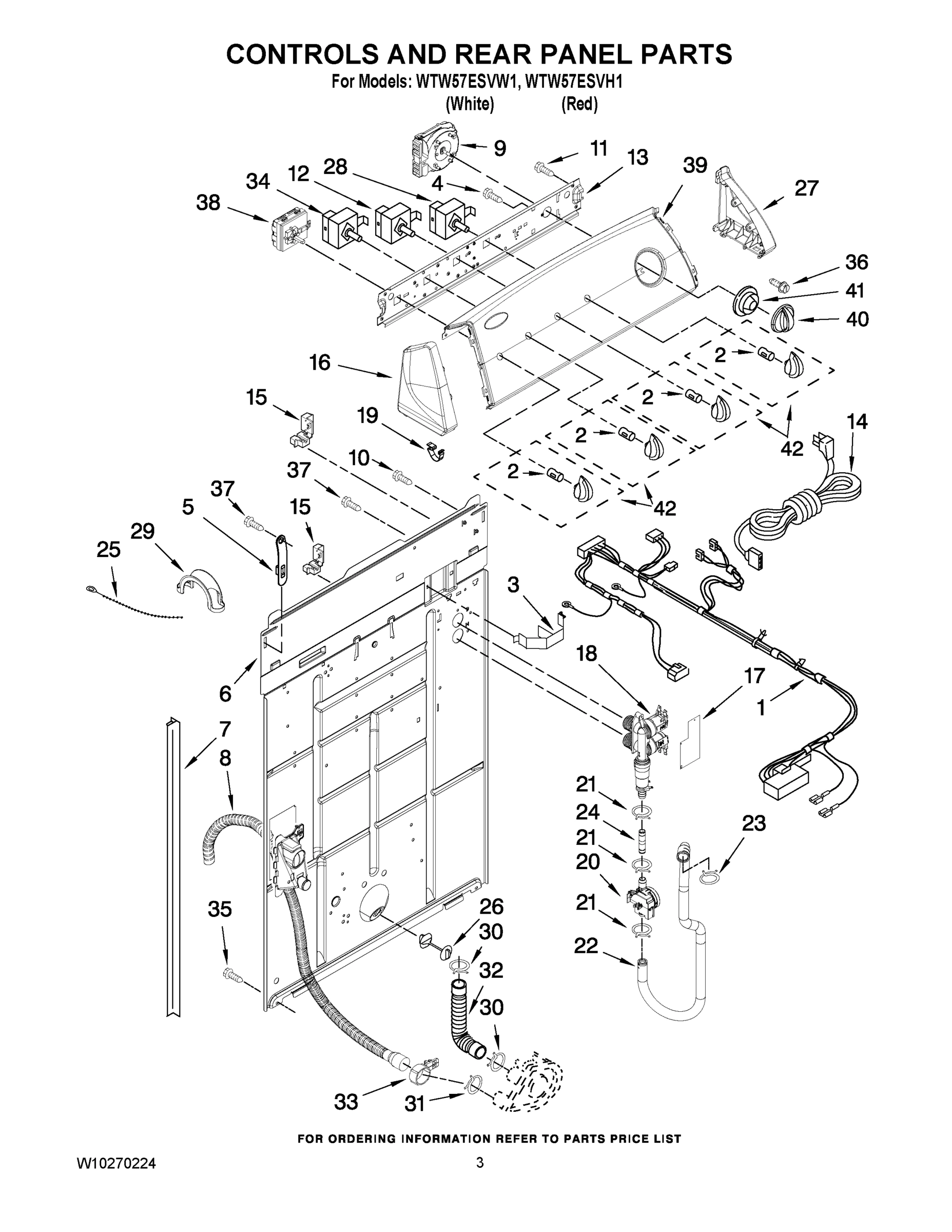 02 - CONTROLS AND REAR PANEL PARTS