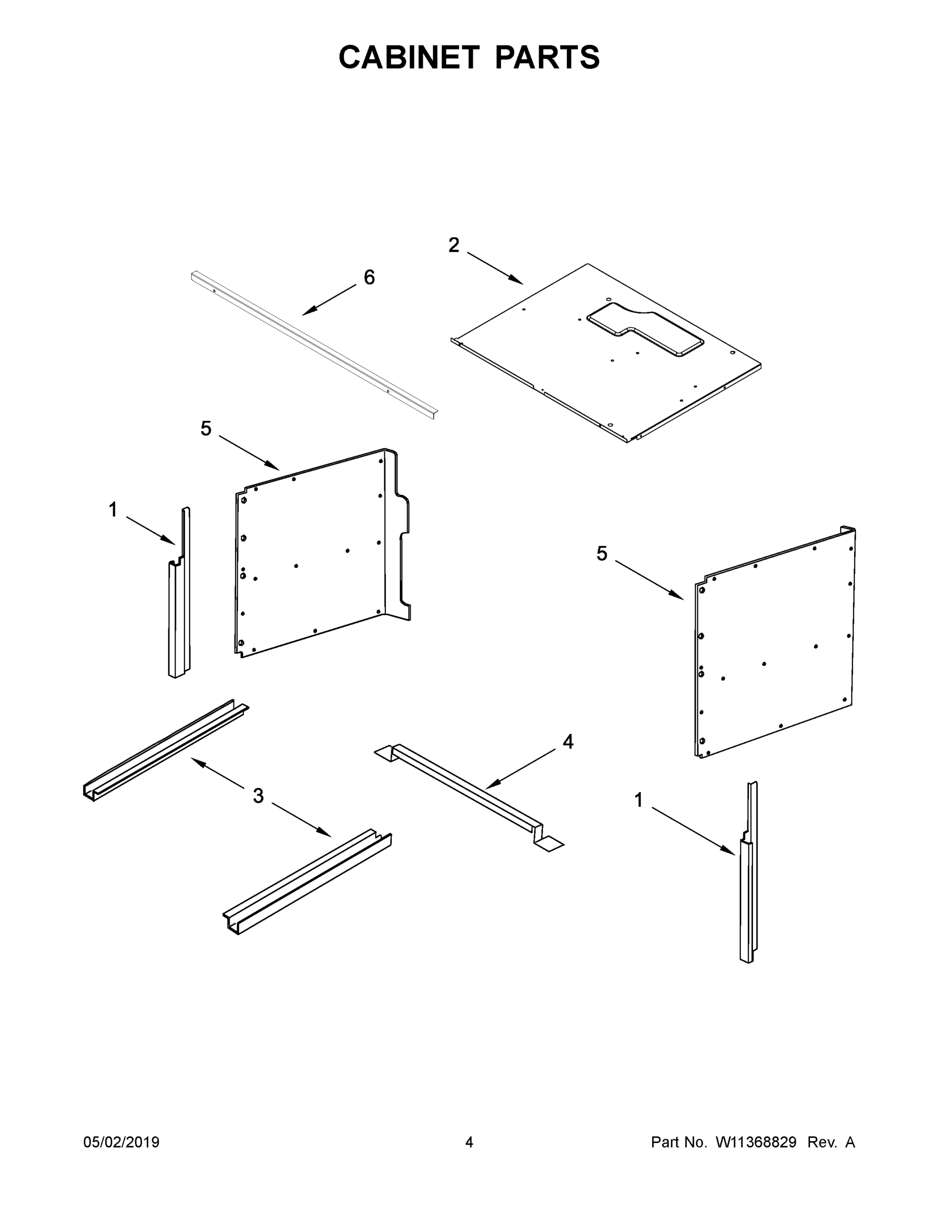 03 - CABINET PARTS