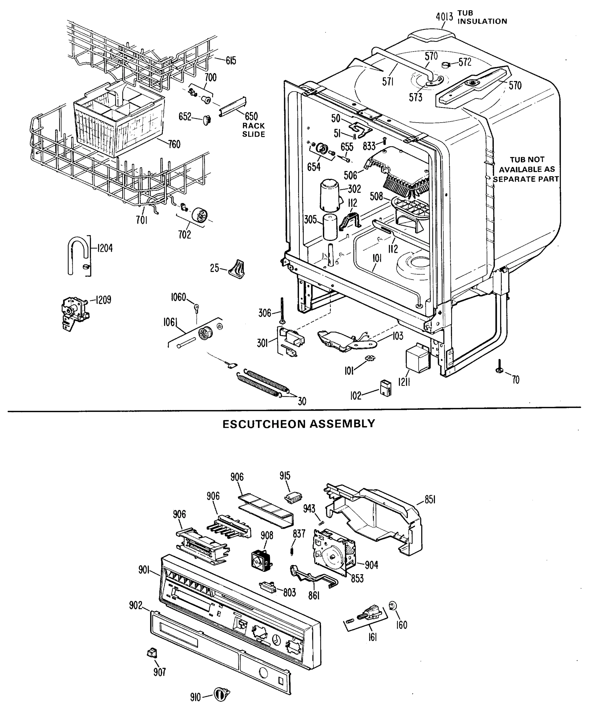 ESCUTCHEON ASSEMBLY