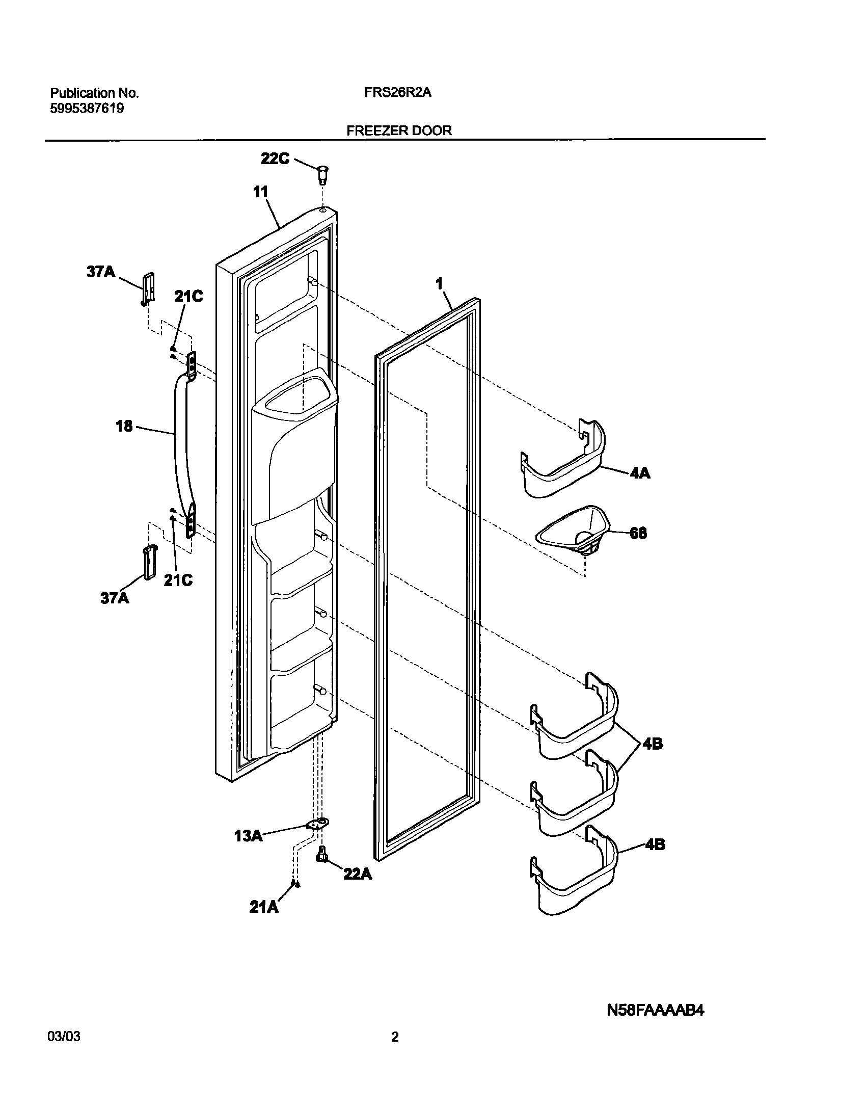 03 - FREEZER DOOR