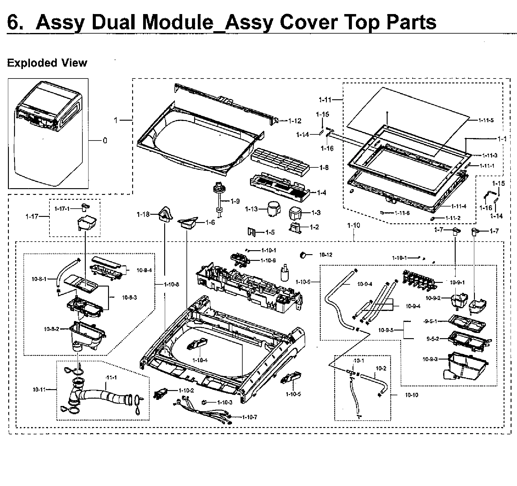 Dual Module Cover Parts