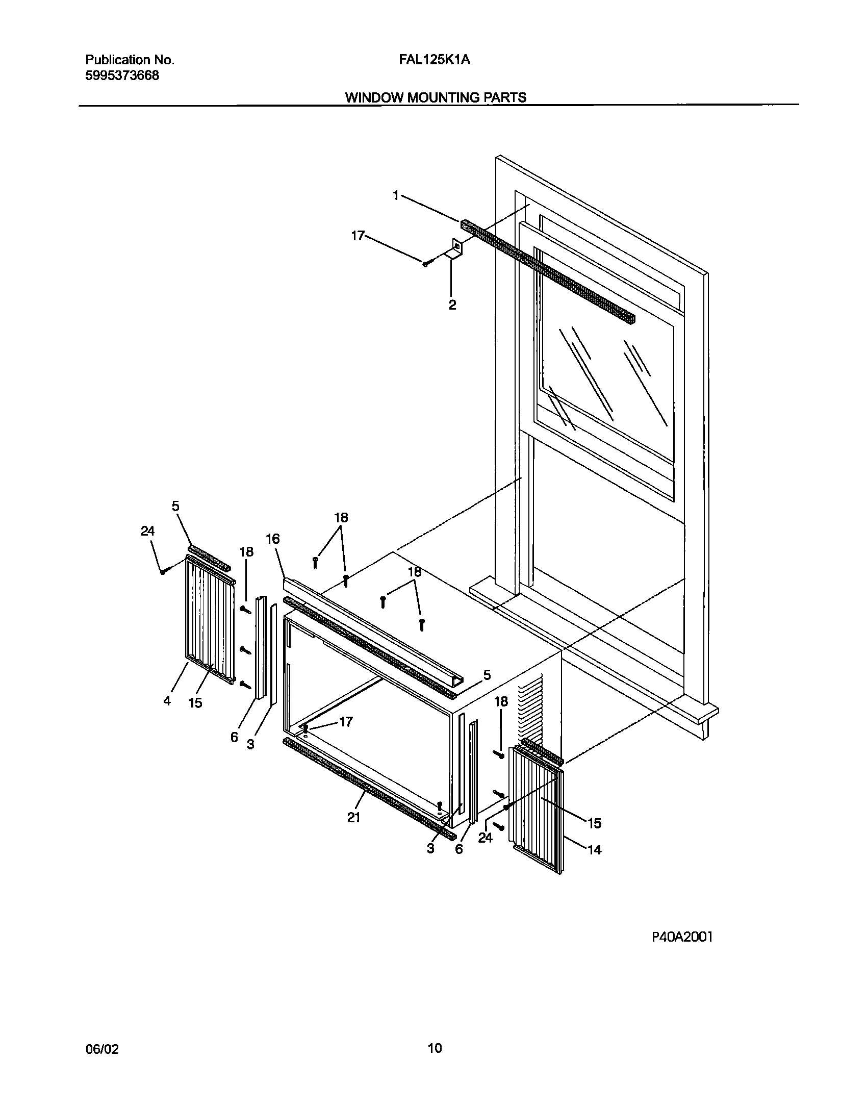 11 - WINDOW MOUNTING PARTS