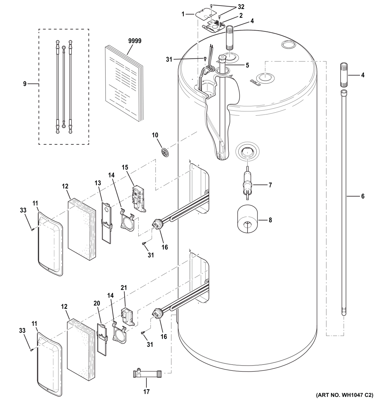 WATER HEATER ASSEMBLY