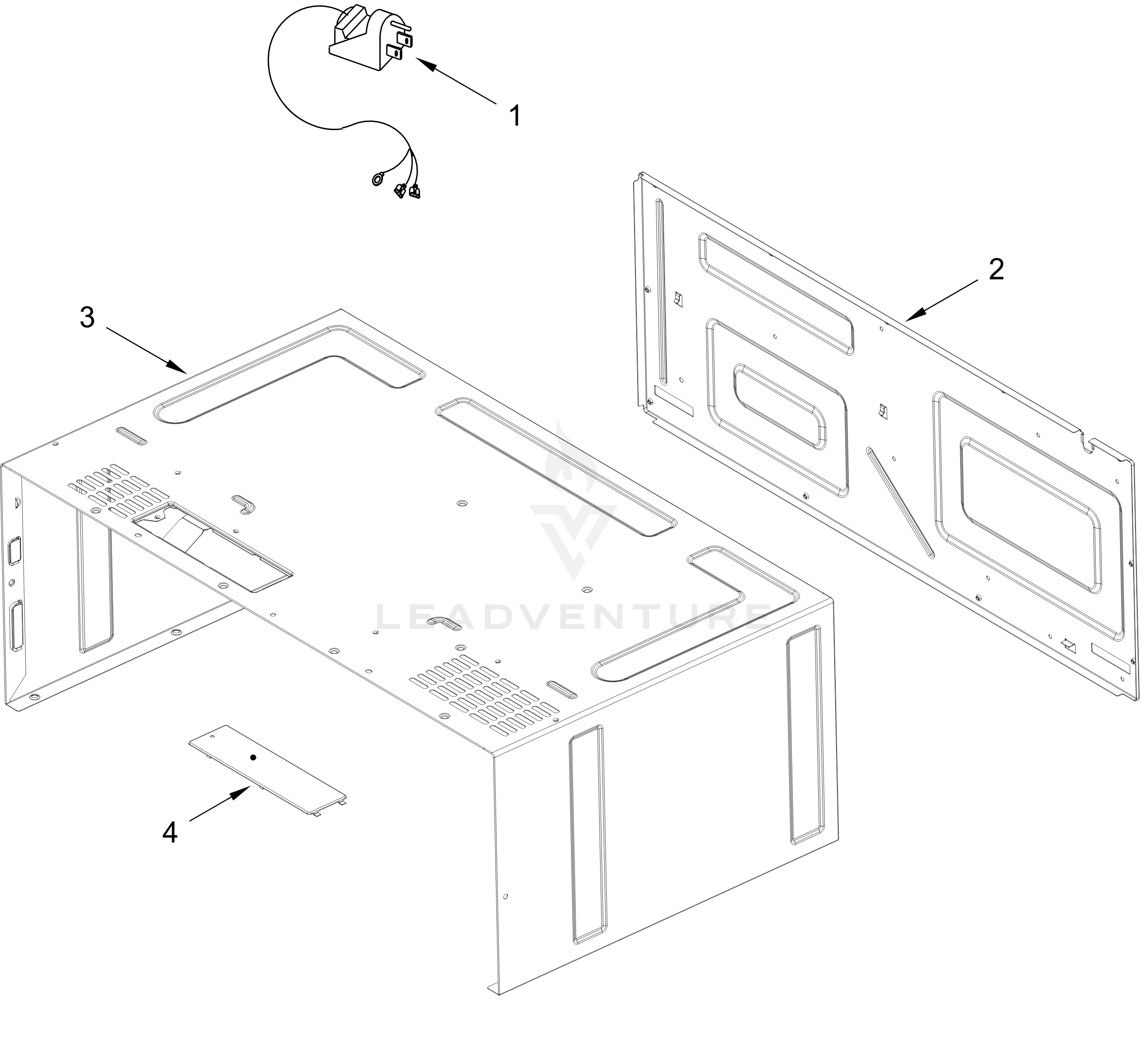 CABINET AND INSTALLATION PARTS