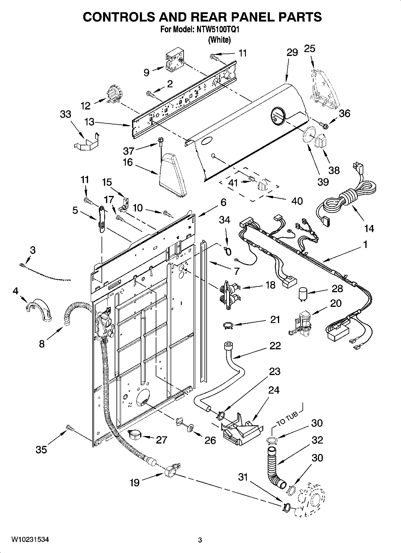 02 - CONTROLS AND REAR PANEL PARTS