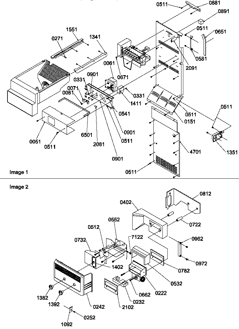 08 - ICE MAKER/CONTROL ASSY