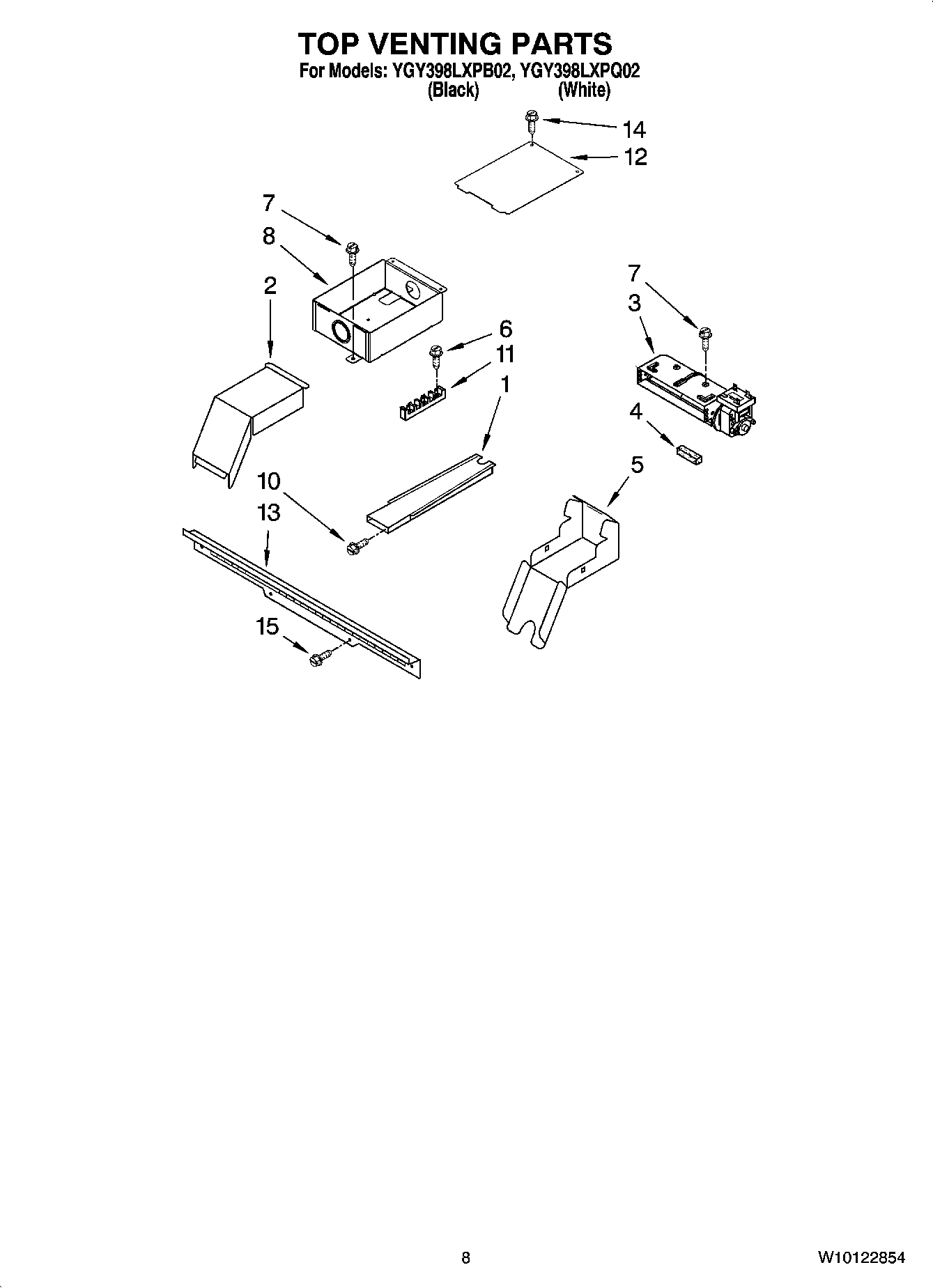 06 - TOP VENTING PARTS, OPTIONAL PARTS (NOT INCLUDED)