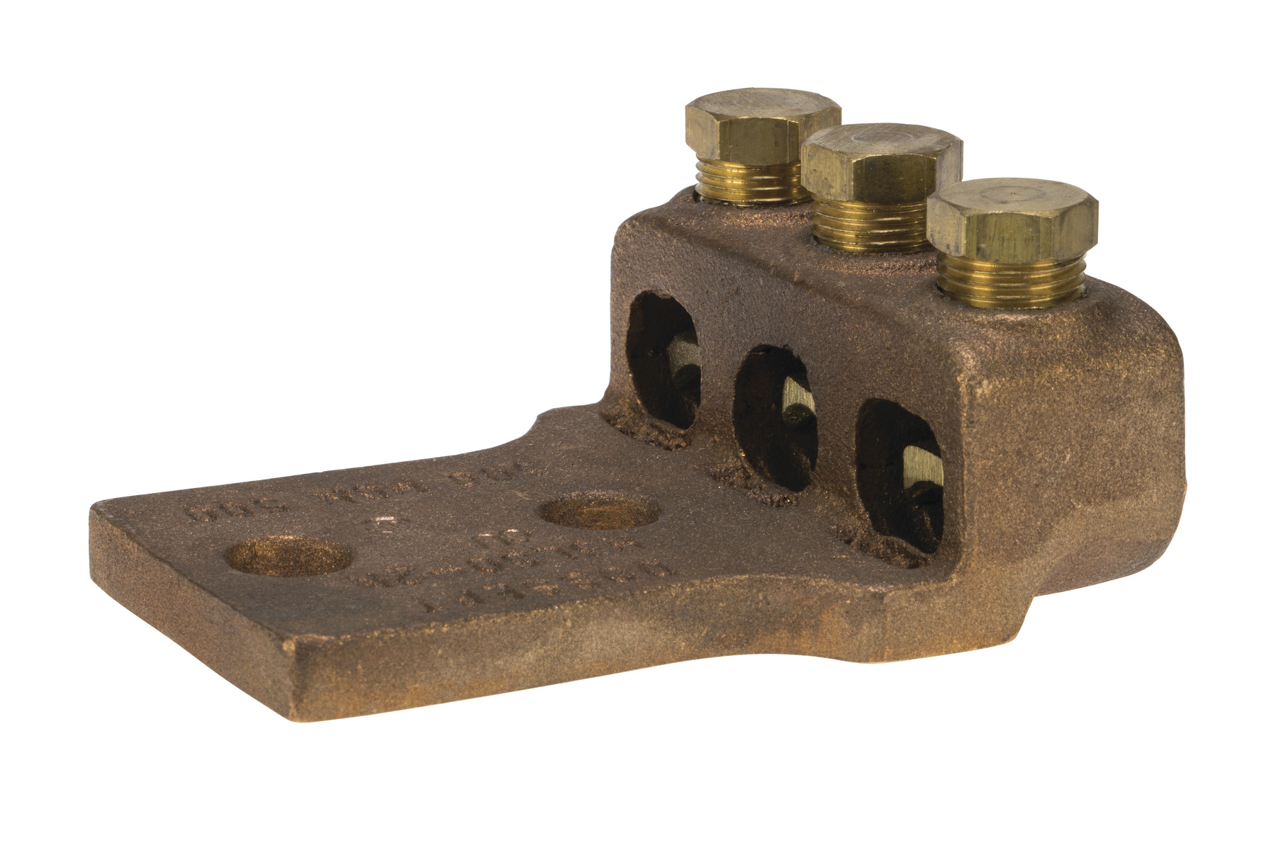 Terminal Lug 500-4/0 Bronze 3 Port - NSI Industries