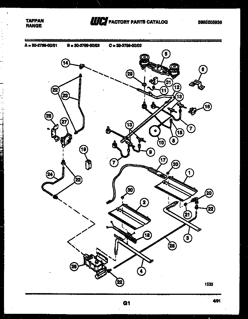 04 - BURNER, MANIFOLD AND GAS CONTROL