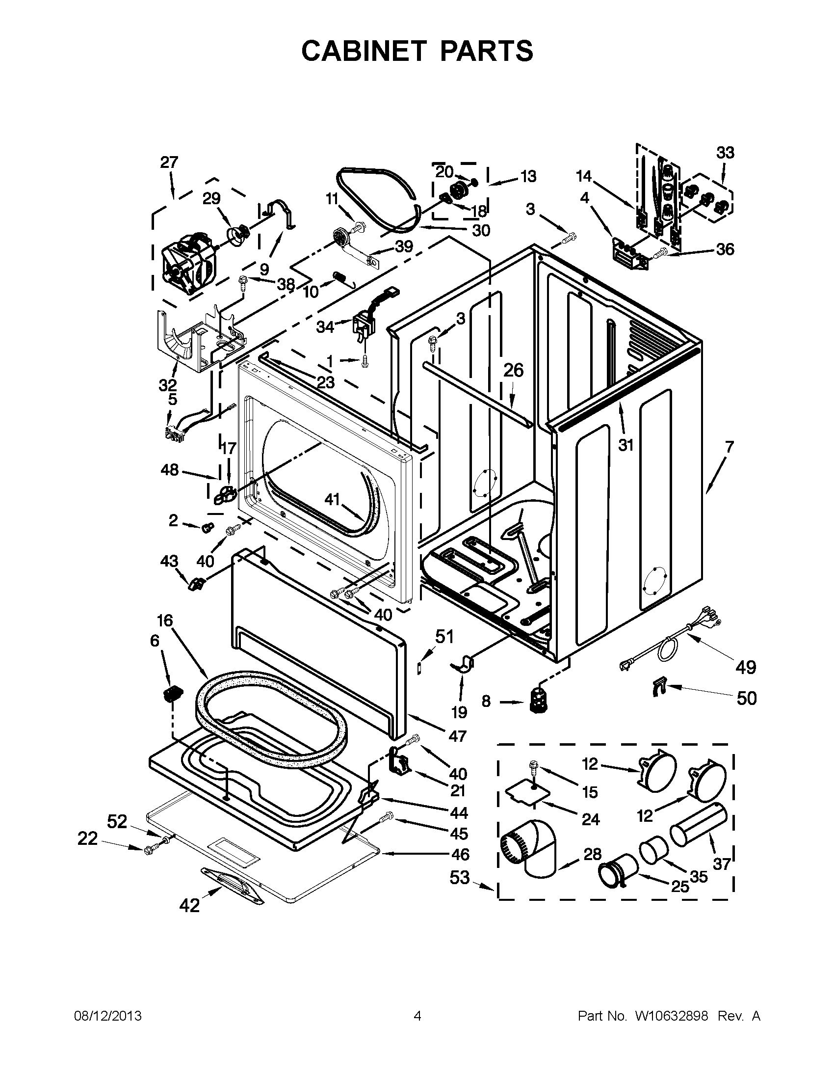 02 - CABINET PARTS