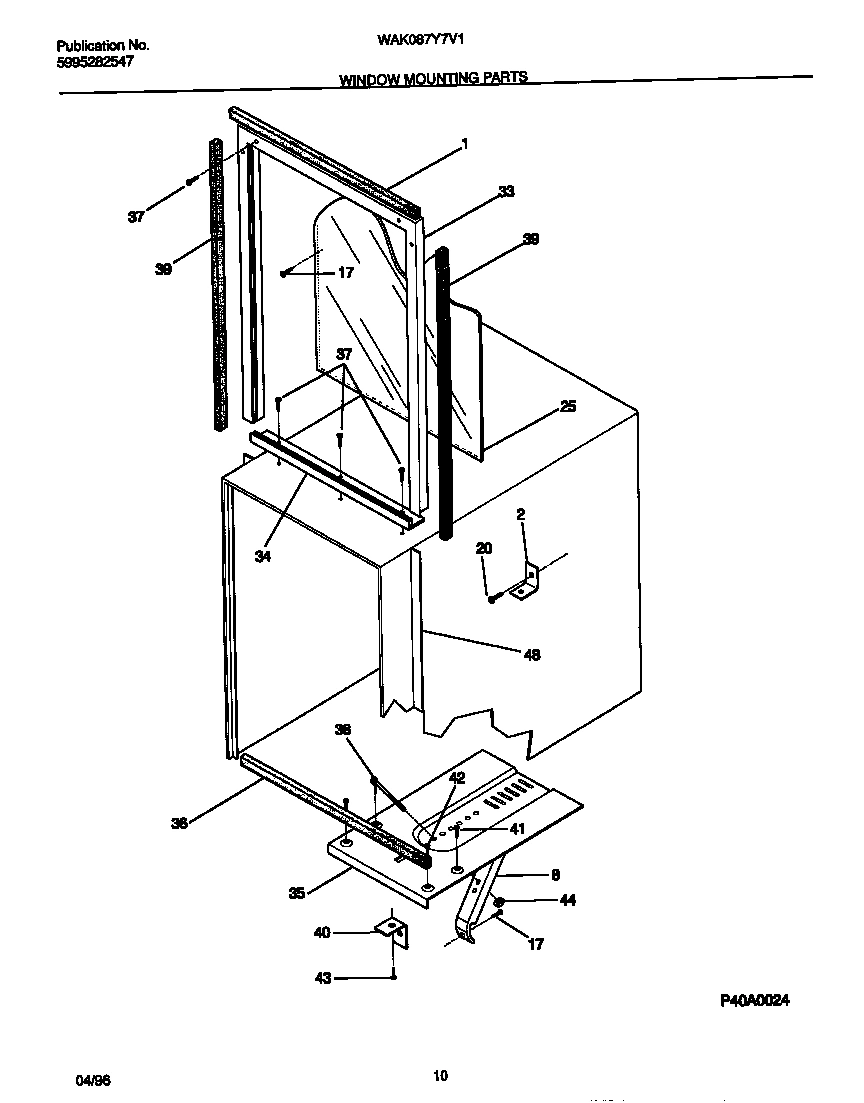 06 - WINDOW MOUNTING PARTS